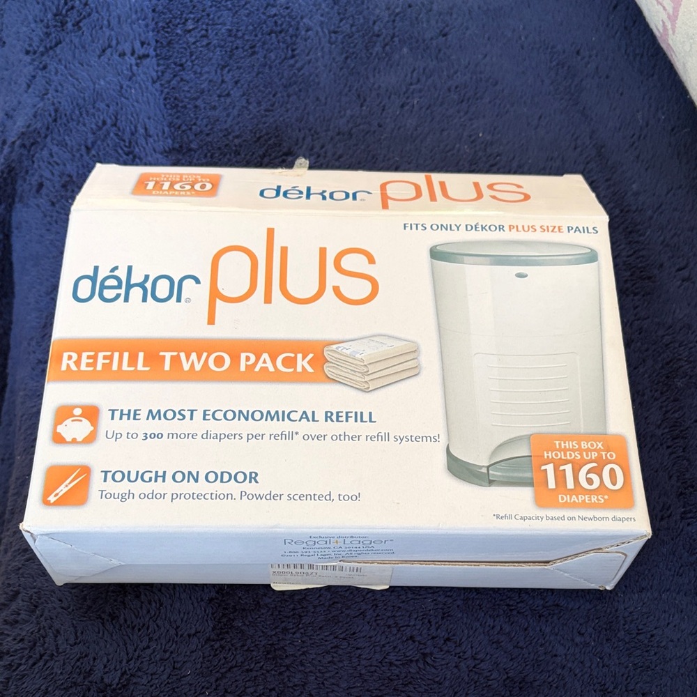 dékor plus Refill Two Pack plastic bags